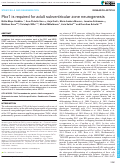 Cover page: Pbx1 is required for adult subventricular zone neurogenesis