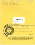 Cover page: A COMPUTATIONAL STUDY OF PHYSICAL AND CHEMICAL FLAME INHIBITION