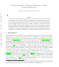 Cover page: On the Optimality of Treating Interference as Noise: General Message Sets