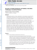 Cover page: Research on Marital Satisfaction and Stability in the 2010s: Challenging Conventional Wisdom