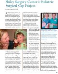 Cover page: Shiley Surgery Center's Pediatric Surgical Cap Project