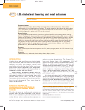 Cover page: LDL-cholesterol lowering and renal outcomes