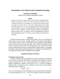 Cover page: Classification of Dot Patterns with Competitive Chunking