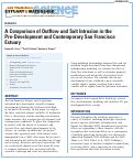 Cover page: A Comparison of Outflow and Salt Intrusion in the Pre‑Development and Contemporary San Francisco Estuary