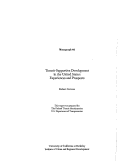 Cover page: Transit-Supportive Development in the United States: Experiences and Prospects
