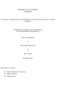 Cover page: The Impact of Roadside Barriers and Buildings on Near Road Concentrations of Vehicle Emissions