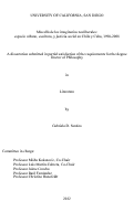 Cover page: Más allá de los imaginarios neoliberales : espacio urbano, escritura, y justicia social en Chile y Cuba, 1990-2008