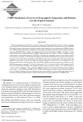 Cover page: CMIP5 Simulations of Low-Level Tropospheric Temperature and Moisture over the Tropical Americas