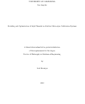 Cover page: Modeling and Optimization of Light Transfer in Outdoor Microalgae Cultivation Systems