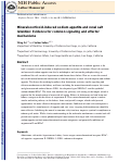 Cover page: Mineralocorticoid-Induced Sodium Appetite and Renal Salt Retention: Evidence for Common Signaling and Effector Mechanisms