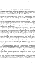 Cover page: “Sometimes My People Get Mad When the Blackfeet Kill Us”: A Documentary History of the Salish and Pend d’Oreille Indians, 1845–1874. Edited by Robert Bigart and Joseph McDonald.