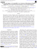 Cover page of Assessing the Impact of Varying HSO Cross Sections on Photochemical Models: Implications for the Spectral Characterization of Terrestrial Exoplanets