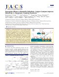 Cover page: Synergistic Effects in Bimetallic Palladium–Copper Catalysts Improve Selectivity in Oxygenate Coupling Reactions