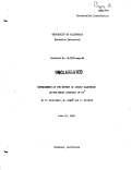 Cover page: Experiments on the Effect of Atomic Electrons on the Decay Constant of Be7 II.