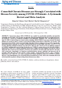 Cover page: Comorbid Chronic Diseases are Strongly Correlated with Disease Severity among COVID-19 Patients: A Systematic Review and Meta-Analysis.