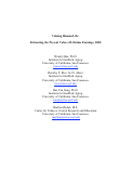 Cover page of Valuing Human Life: Estimating the Present Value of Lifetime Earnings, 2000