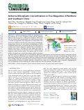 Cover page: Airborne Microplastic Concentrations in Five Megacities of Northern and Southeast China