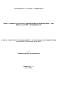 Cover page: Articulations of National Membership on Debates about the DREAM Act and the AgJOBS Act