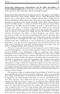 Cover page: Threatening Anthropology: McCarthyism and the FBI’s Surveillance of Activist Anthropologists. By David H. Price