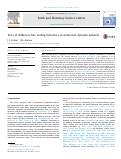 Cover page: Tests of diffusion-free scaling behaviors in numerical dynamo datasets