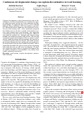 Cover page: Continuous developmental change can explain discontinuities in word learning