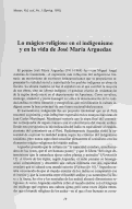 Cover page: Lo mágico-religioso en el indigenismo y en la vida de José María Arguedas