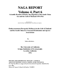 Cover page of Euthecosomatous Pteropods (Mollusca) in the Gulf of Thailand and the South China Sea: Seasonal Distribution and Species Associations