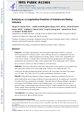 Cover page: Bullying as a Longitudinal Predictor of Adolescent Dating Violence