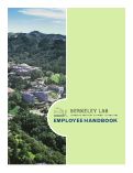 Cover page: Employee Handbook