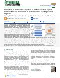 Cover page: Evaluation of Nanaerobic Digestion as a Mechanism to Explain Surplus Methane Production in Animal Rumina and Engineered Digesters.