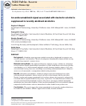 Cover page: An endocannabinoid signal associated with desire for alcohol is suppressed in recently abstinent alcoholics