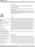 Cover page: Eco-evolutionary dynamics of multigames with mutations.