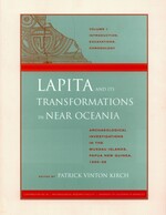 Cover page: Lapita and its Transformation in Near Oceania: Archaeological Investigations in the Mussau Islands. Papua New Guinea, 1985-88