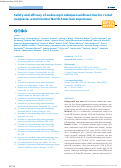 Cover page: Safety and efficacy of endoscopic submucosal dissection for rectal neoplasia: a multicenter North American experience