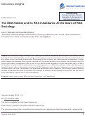 Cover page: Genomics Insights: The DNA Habitat and its RNA Inhabitants: At the Dawn of RNA Sociology