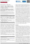 Cover page: Seroreversion to Chlamydia trachomatis Pgp3 Antigen Among Children in a Hyperendemic Region of Amhara, Ethiopia.