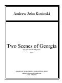 Cover page: Two Scenes of Georgia