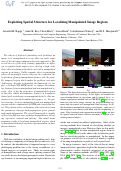 Cover page: Exploiting Spatial Structure for Localizing Manipulated Image Regions