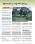 Cover page: Managed grazing and seedling shelters enhance oak regeneration on rangelands