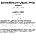 Cover page: Detection and Characterization of a Smoke Plume from Canadian Forest Fires during the Pittsburgh Supersite Experiment