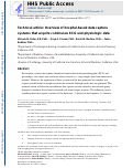 Cover page: Technical article: Overview of hospital-based data capture systems that acquire continuous ECG and physiologic data.