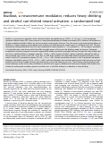 Cover page: Ibudilast, a neuroimmune modulator, reduces heavy drinking and alcohol cue-elicited neural activation: a randomized trial.