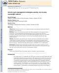 Cover page: Chronic pain management strategies used by low-income overweight Latinos