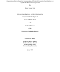 Cover page: Organizational Factors Impacting Implementation of Culturally Competent Care Modules in a Large Health Maintenance Organization