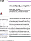 Cover page: Sialic Acid Glycobiology Unveils Trypanosoma cruzi Trypomastigote Membrane Physiology.