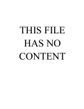 Cover page: This File Has No Content
