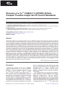 Cover page: Structure of a Ca2+/CaM:Kv7.4 (KCNQ4) B-Helix Complex Provides Insight into M Current Modulation