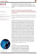 Cover page: Deciphering mineralogical changes and carbonation development during hydration and ageing of a consolidated ternary blended cement paste