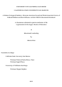 Cover page: A Human Ecological Narrative: Mexican-American Second- and Third-Generation Voices of Unheard Mothers and their Influence on their Child’s Educational Attainment