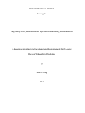 Cover page: Early Family Stress, Biobehavioral and Psychosocial Functioning, and Inflammation